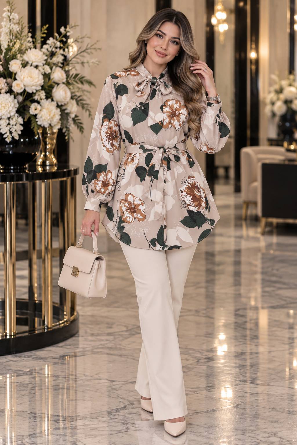 شومیز کراواتی