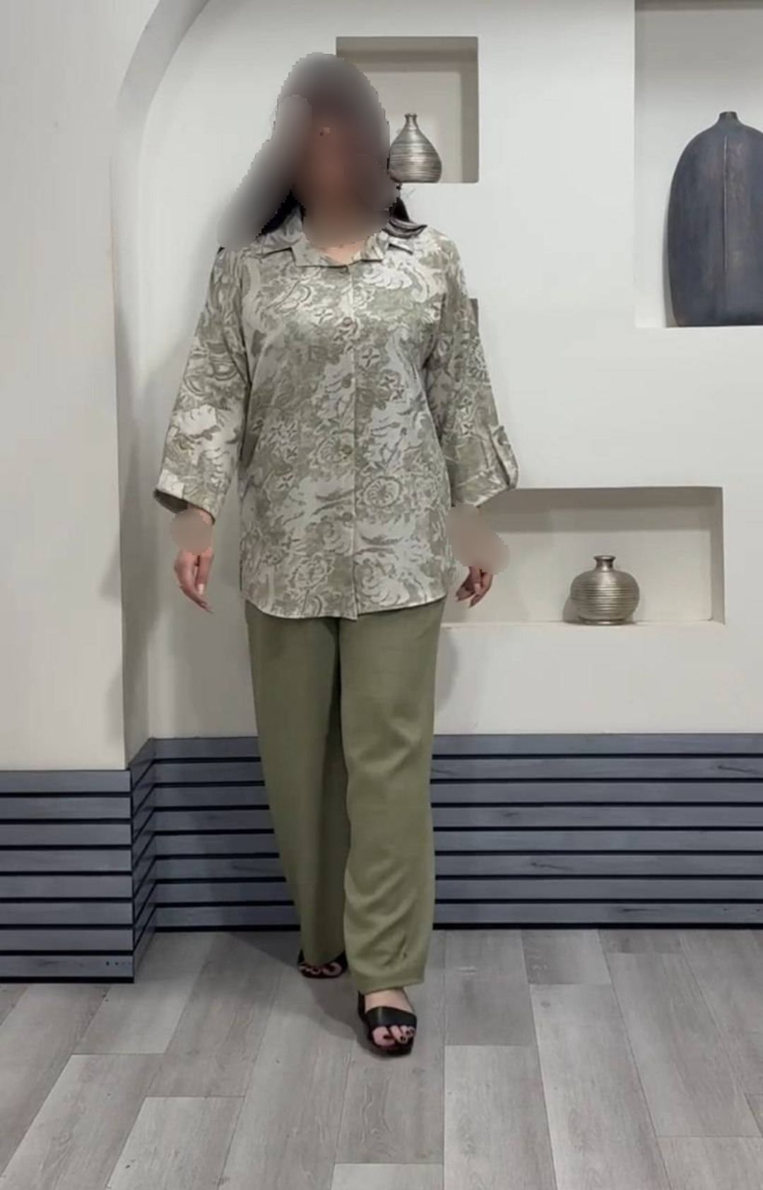 ست شومیز شلوار پریان