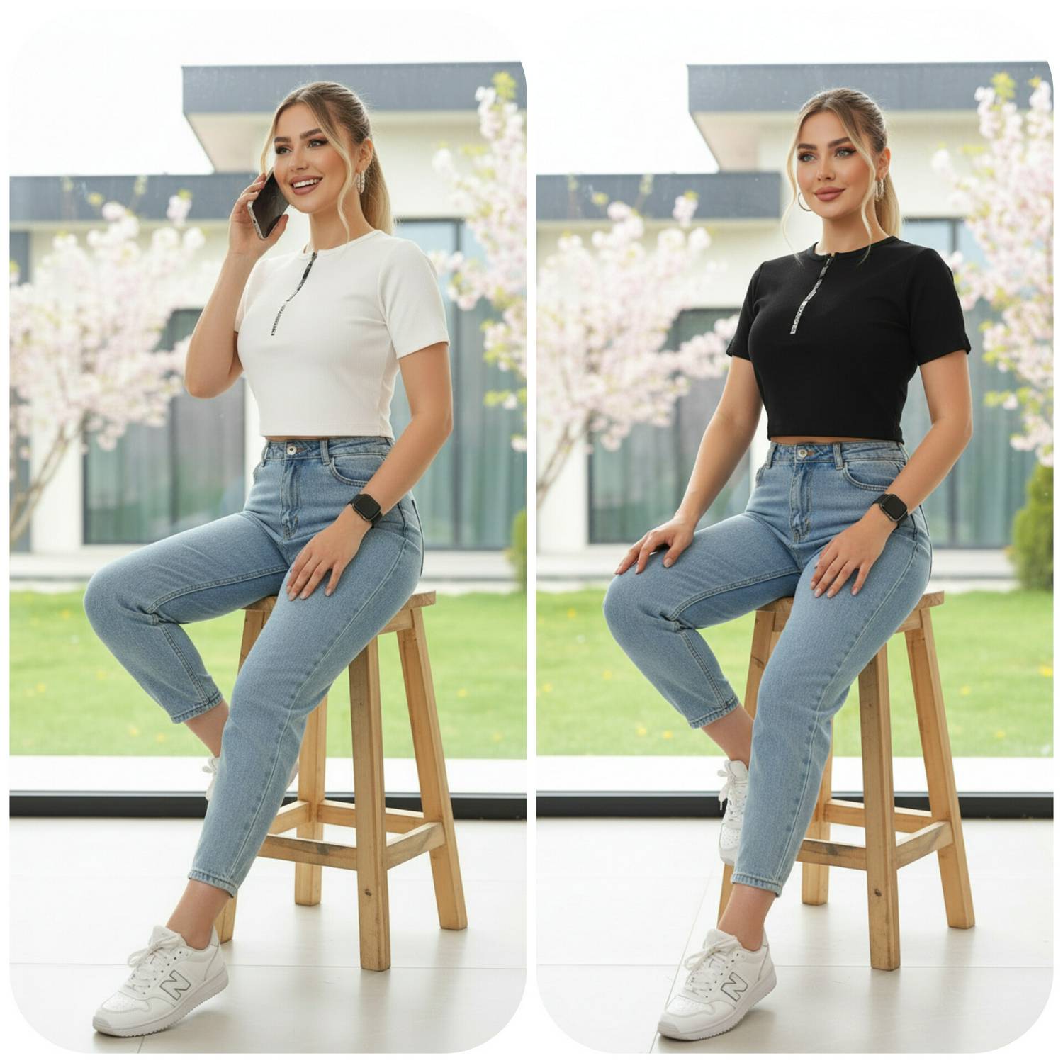 کراپ نیم زیپ