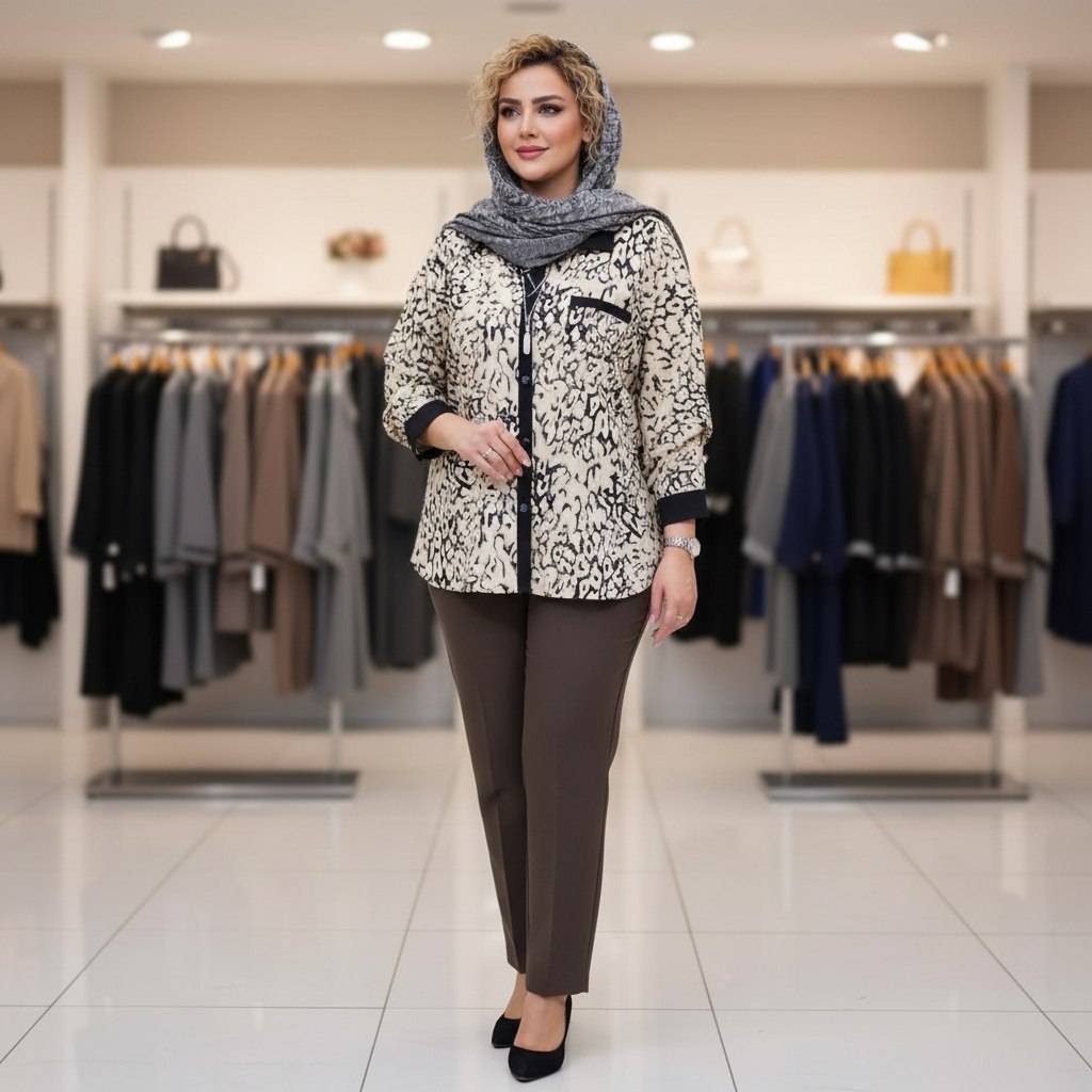 شومیز کتان ریما