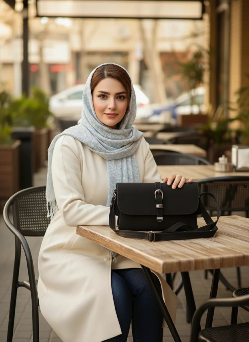 کیف دوشی سگگ دار جانان