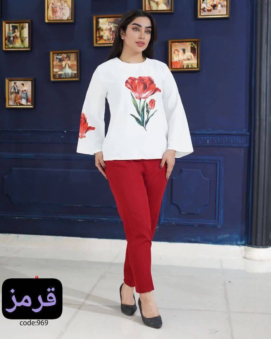 ست استین گل خردلی
